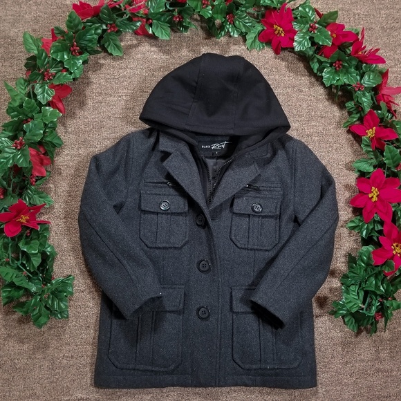 Black Rivet Other - Black Rivet wool blend warm winter coat